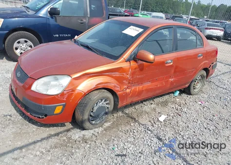 2008 Kia Rio Lx z USA, uszkodzony, nr VIN KNADE123186334642